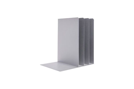 File grey metal desk organizer