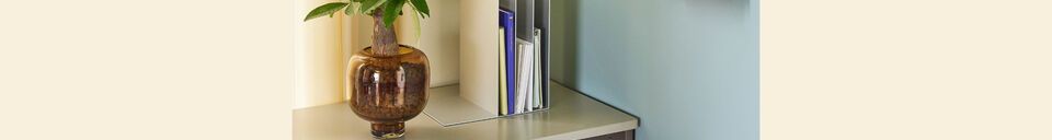 Material Details File grey metal desk organizer