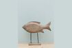 Miniature Fish figurine in light wood Foot 1