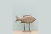 Miniature Fish figurine in light wood Foot 2