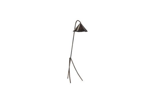 Flola brown brass floor lamp Clipped