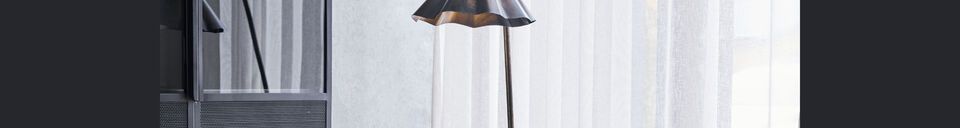 Material Details Flola brown brass floor lamp