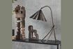 Miniature Flola brown brass table lamp 2