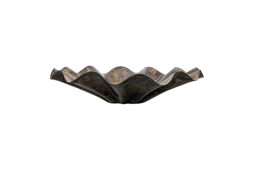 Flood brown metal dish House Doctor