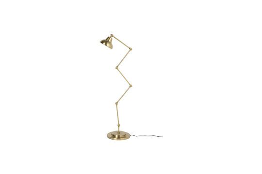 Floor lamp in gilded iron Xavi Clipped