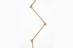 Miniature Floor lamp in gilded iron Xavi 8