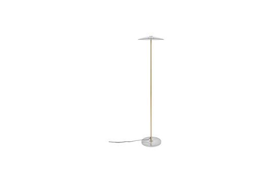 Floor lamp in gilded tempered glass Float Clipped