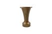 Miniature Florist golden aluminum vase 1