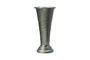 Miniature Florist green aluminum vase Clipped