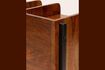 Miniature Flow dark wood side table 8