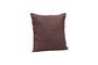 Miniature Floy brown cotton cushion Clipped