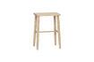 Miniature Folk light oak wood stool 1