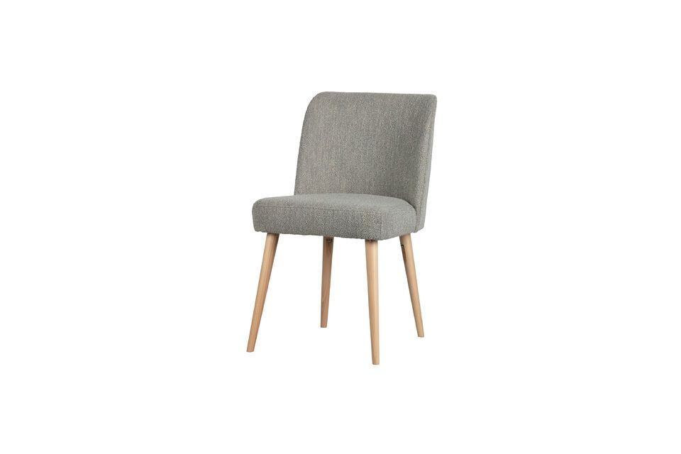 Force light grey sheepskin effect chair Vtwonen