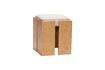 Miniature Forma grey wooden stool 2