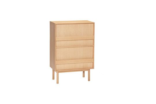 Forma light wood chest of drawers Clipped