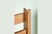 Miniature Forma light wood magazine rack 2