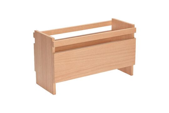 Forma light wood planter Clipped