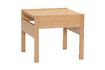 Miniature Forma light wood side table 1