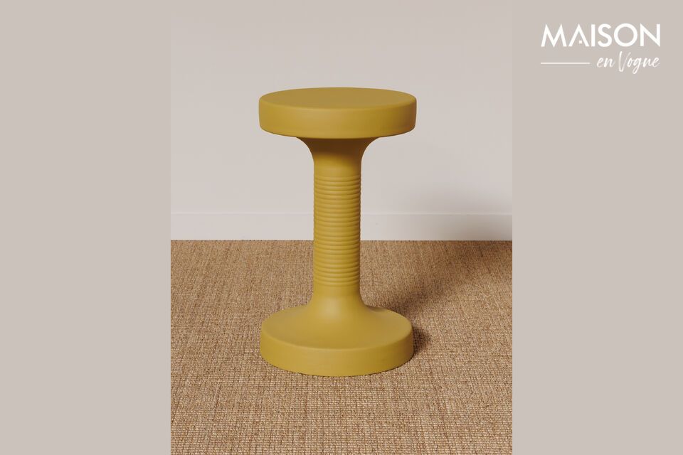 Forms yellow metal side table Chehoma