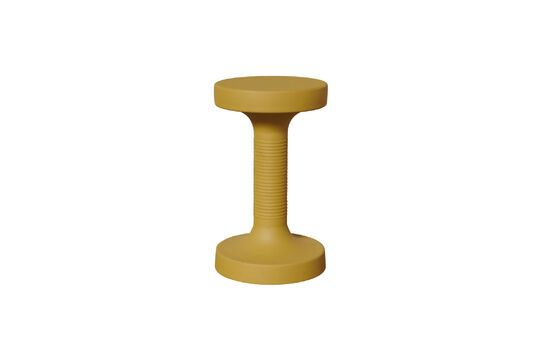 Forms yellow metal side table Clipped