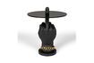 Miniature Fother Mucker black resin side table 1