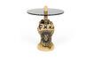 Miniature Fother Mucker Lion beige resin side table 1