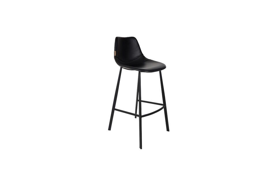 Franky black bar stool - 13