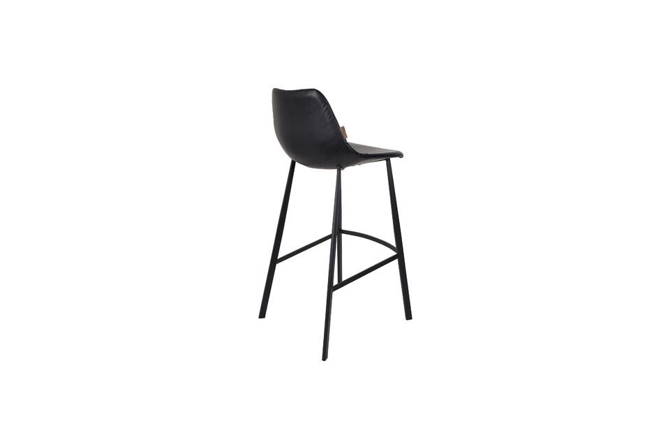 Franky black bar stool - 15