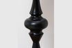 Miniature Fusilli black metal table lamp 2