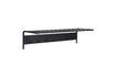 Miniature Fusion black steel coat rack 1