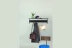 Miniature Fusion black steel coat rack 2