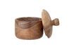 Miniature Gael natural acacia jug with lid 6