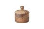 Miniature Gael natural acacia jug with lid Clipped