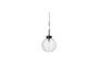 Miniature Gaia large black metal suspension Clipped