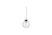 Miniature Gaia small black metal suspension 1