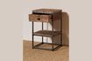 Miniature Galion dark wood bedside table 3