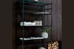 Miniature Gany black metal shelf 2