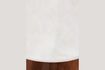 Miniature Gaya white and brown marble coffee table 2