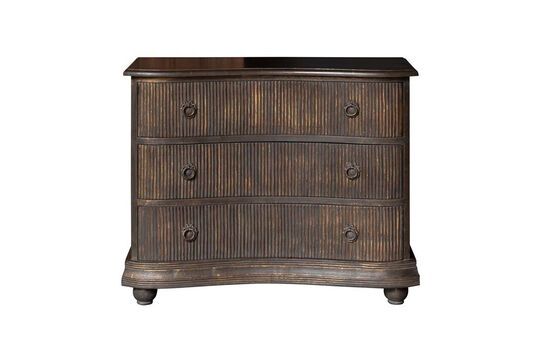 Giacomo dark wood chest of drawers Clipped