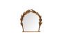 Miniature Gilded metal Caesar mirror Clipped