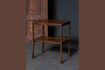 Miniature Ginger dark wood side table 1