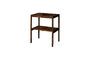 Miniature Ginger dark wood side table Clipped