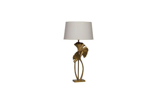 Ginkgo gold aluminum table lamp Clipped