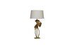 Miniature Ginkgo gold aluminum table lamp 2