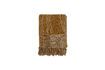 Miniature Ginna brown recycled cotton throw 7