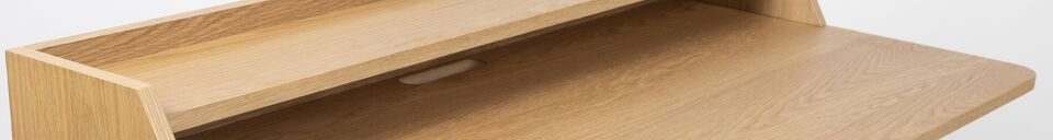 Material Details Giorgio brown wooden desk Giorigo