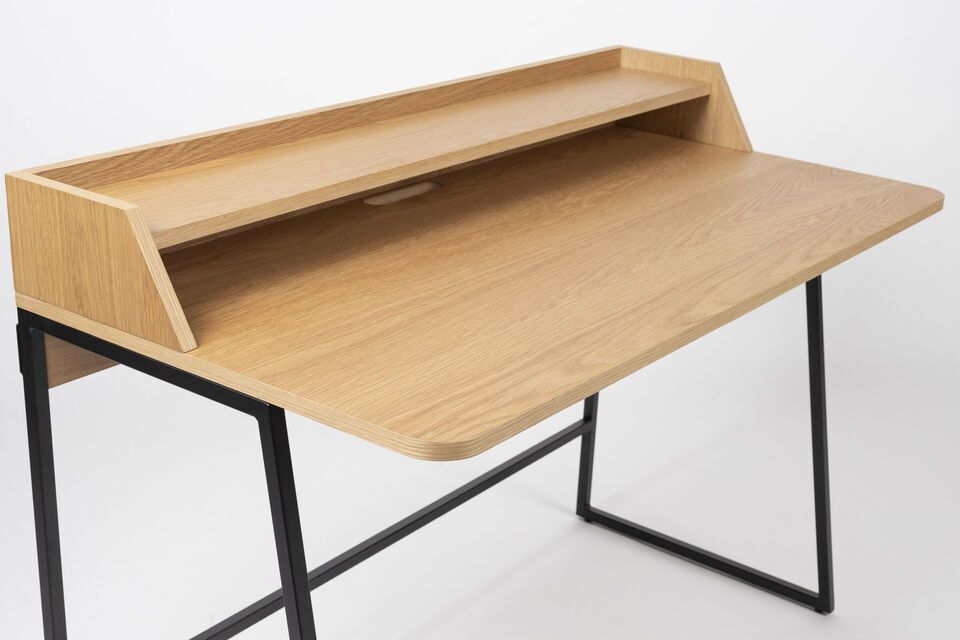 Giorgio brown wooden desk Giorigo - 3