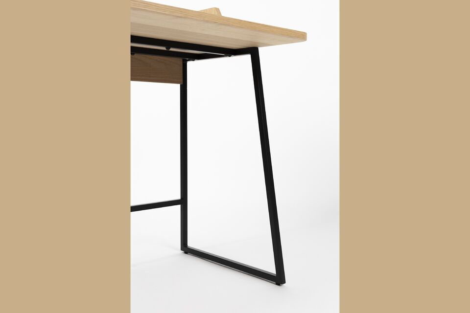 Giorgio brown wooden desk Giorigo - 6