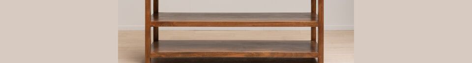 Material Details Giverny dark wood console