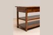 Miniature Giverny dark wood console 7